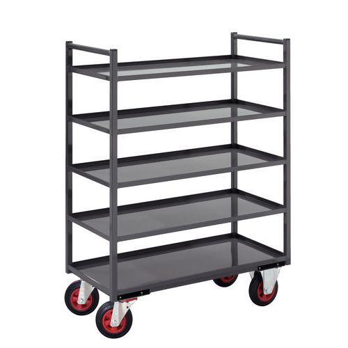 modelo de 5 plataformas cor cinzento RAL 7024 modelo de 5 plataformas cor cinzento RAL 7024