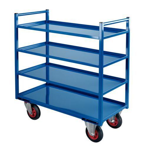 modelo de 4 plataformas cor azul RAL 5007 modelo de 4 plataformas cor azul RAL 5007