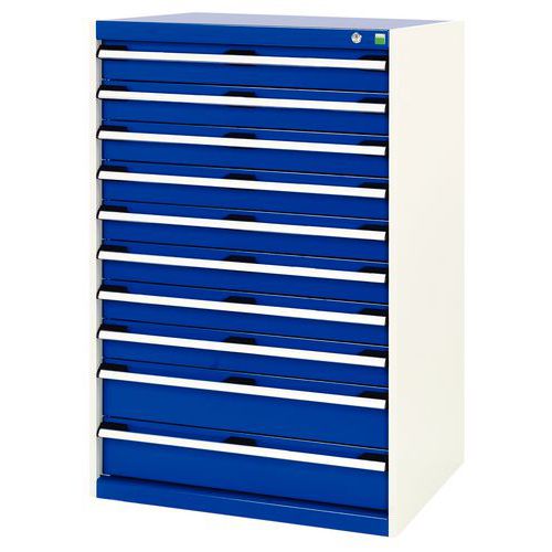 Armário de oficina com gavetas Bott SL-86 - 120 cm de altura Armário de oficina com gavetas Bott SL-86 - 120 cm de altura