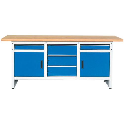 5 gavetas – 2 blocos