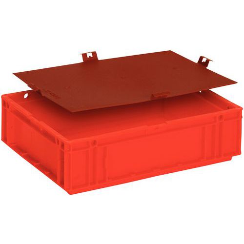 Caixa de transporte empilhável – 300 a 400 mm de comprimento – 4 a 18 L Caixa de transporte empilhável – 300 a 400 mm de comprimento – 4 a 18 L