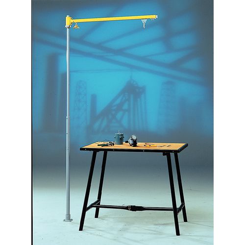 Grua giratória de coluna - Capacidades 10 a 16 kg - Para fixação no pavimento Grua giratória de coluna - Capacidades 10 a 16 kg - Para fixação no pavimento