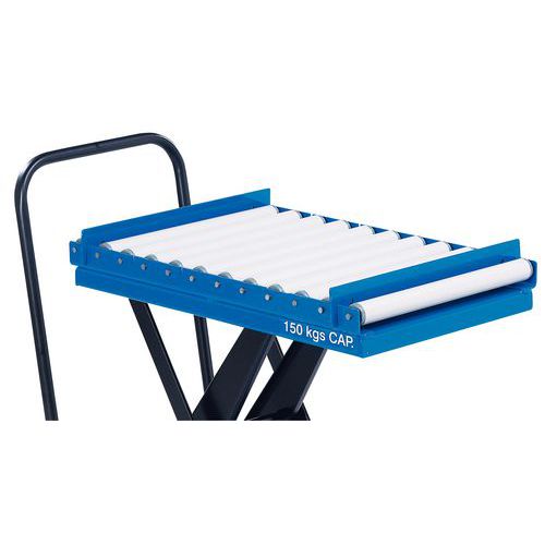 Plataforma de rolos em plástico Plataforma de rolos em plástico
