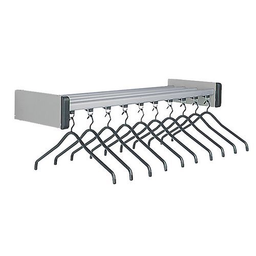 Bengaleiro de parede com 10 cabides Bengaleiro de parede com 10 cabides