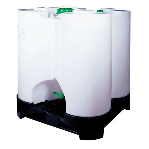 Contentor de 500 a 1000 L TankGo para produtos perigosos – homologação VI Contentor de 500 a 1000 L TankGo para produtos perigosos – homologação VI