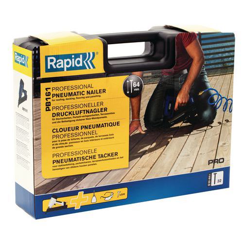 Máquina de pregar pneumática PB 161 – Rapid Máquina de pregar pneumática PB 161 – Rapid