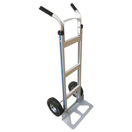 Transportador em alumínio – pala fixa – capacidade de 150 kg Transportador em alumínio – pala fixa – capacidade de 150 kg