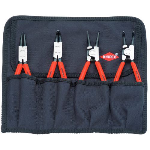 Conjunto de alicates de freio Knipex - 4 peças Conjunto de alicates de freio Knipex - 4 peças