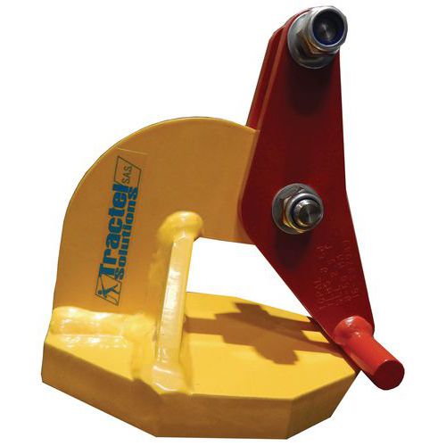 Pinças para elevação de placas horizontais – preensão de 0 mm a 150 mm Pinças para elevação de placas horizontais – preensão de 0 mm a 150 mm