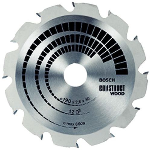 Lâmina de serra circular Construct Wood - Ø 235 mm - Cubo Ø 30 mm Lâmina de serra circular Construct Wood - Ø 235 mm - Cubo Ø 30 mm