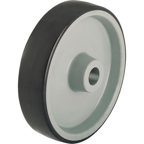 Roda - Capacidade de 125 a 500 kg - Cinzenta Roda - Capacidade de 125 a 500 kg - Cinzenta