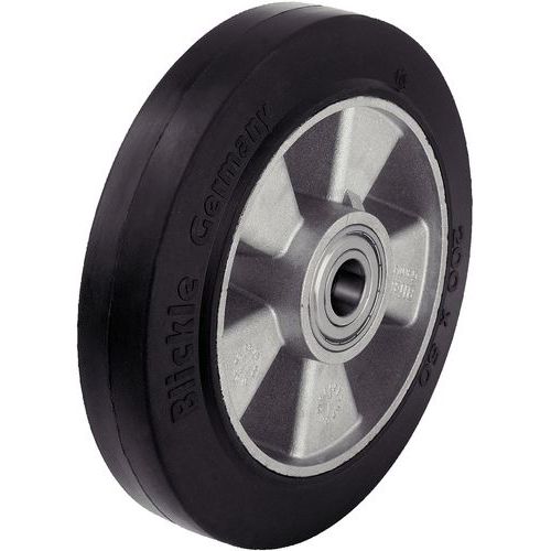 Roda - Capacidade de carga de 180 a 550 kg Roda - Capacidade de carga de 180 a 550 kg