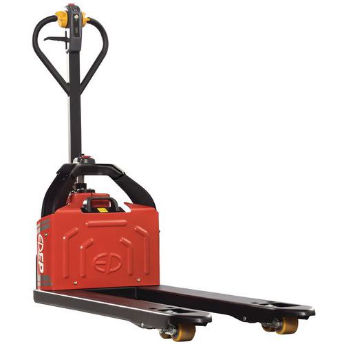 Porta-paletes elétrico ergonómico Pro – capacidade de 1200 kg Porta-paletes elétrico ergonómico Pro – capacidade de 1200 kg