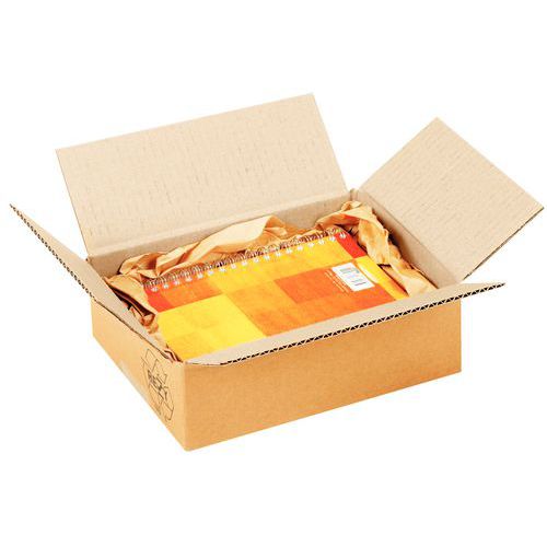 Caixa em cartão - Canelado simples - Canelado pequeno Caixa em cartão - Canelado simples - Canelado pequeno