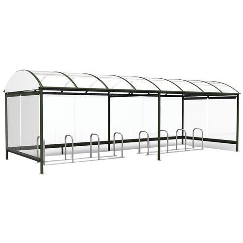 Abrigo para bicicletas Combrailles – 8,12x2,43 m Abrigo para bicicletas Combrailles – 8,12x2,43 m