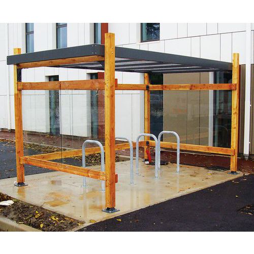 Abrigo para bicicletas Naturelli – 4x2,5 m Abrigo para bicicletas Naturelli – 4x2,5 m
