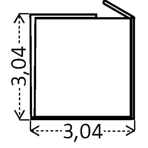 Localização das portas A, B ou C a especificar na encomenda. As portas abrem apenas para o exterior. Dimensões totais em m. Localização das portas A, B ou C a especificar na encomenda. As portas abrem apenas para o exterior. Dimensões totais em m.