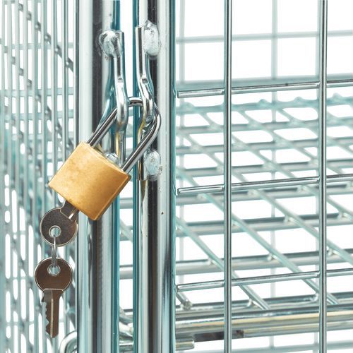 porta bloqueável através de cadeados porta bloqueável através de cadeados