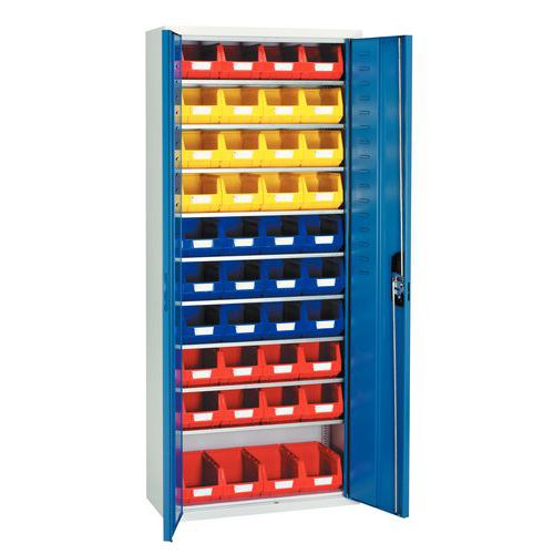 Armário standard com caixas de bico Kangourou - Médio - Portas simples Armário standard com caixas de bico Kangourou - Médio - Portas simples