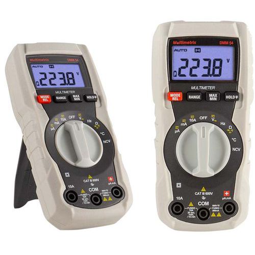Multímetro digital compacto de 4000 pontos DMM54 – Multimetrix