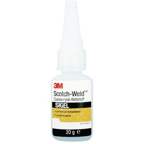 Cola Cianoacrilato Scotch-Weld™ - Gel multiusos Cola Cianoacrilato Scotch-Weld™ - Gel multiusos