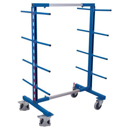 Carro Cantilever de dupla face – capacidade de 400 kg Carro Cantilever de dupla face – capacidade de 400 kg