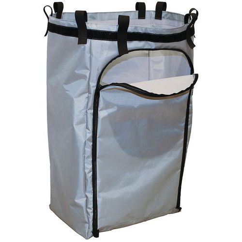 Capa cinzenta com faixa aderente – 120 L Capa cinzenta com faixa aderente – 120 L