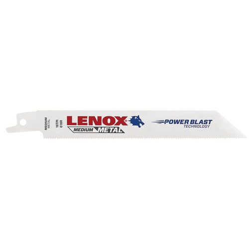 Lâmina de sabre bimetal PowerBlast para metal Lâmina de sabre bimetal PowerBlast para metal