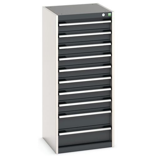 Armário de oficina Cubio SL-5512-10 com gavetas - Bott Armário de oficina Cubio SL-5512-10 com gavetas - Bott