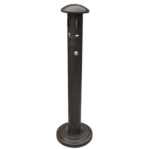 Cinzeiro de coluna com base de assentar – 11 L – Manutan Cinzeiro de coluna com base de assentar – 11 L – Manutan