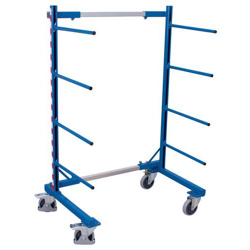 Carro com braços regulável de face simples – capacidade de 400 kg Carro com braços regulável de face simples – capacidade de 400 kg