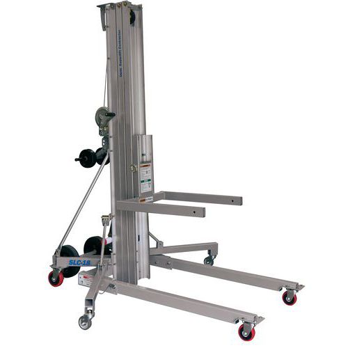 Elevador de carga manual – capacidade de 295 kg Elevador de carga manual – capacidade de 295 kg