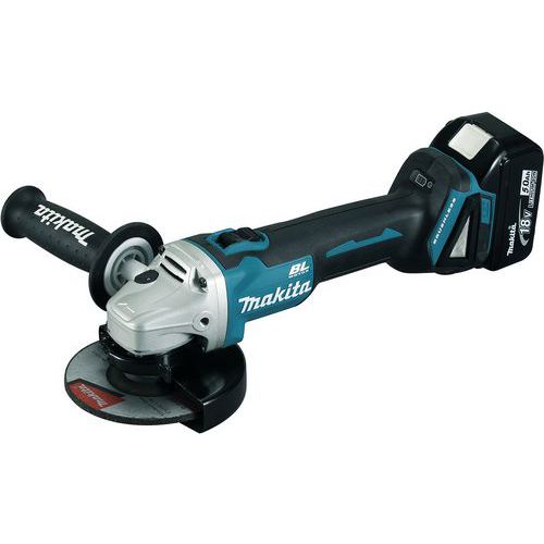 Rebarbadora de Ø 125 mm 18 V 5 Ah – Makita Rebarbadora de Ø 125 mm 18 V 5 Ah – Makita