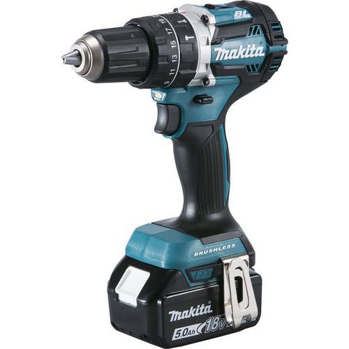 Berbequim aparafusadora De Percuss o De 18 V 5 Ah 13 Mm Makita berbequim-aparafusadora-de-percuss-o-de-18-v-5-ah-13-mm-makita
