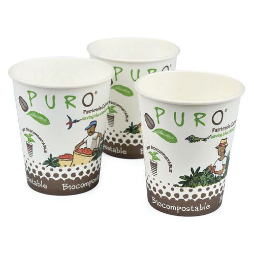 Copos biocompostáveis Puro – 15 cl – conjunto de 2500 – Miko Copos biocompostáveis Puro – 15 cl – conjunto de 2500 – Miko