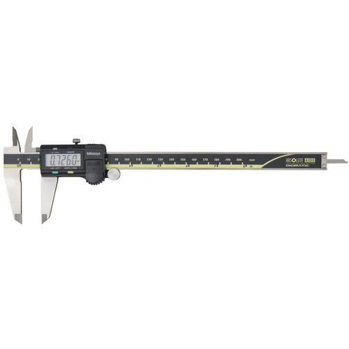 Paquímetro e calibrador eletrónico, 200 mm/8 pol. – Mitutoyo Paquímetro e calibrador eletrónico, 200 mm/8 pol. – Mitutoyo