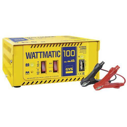 Carregador de bateria automático 6/12 V WATTMATIC 100 Carregador de bateria automático 6/12 V WATTMATIC 100