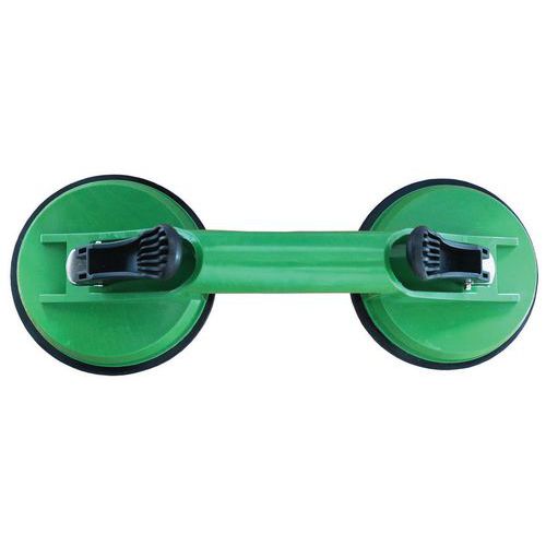 Ventosa dupla em plástico – capacidade de 80 kg Ventosa dupla em plástico – capacidade de 80 kg