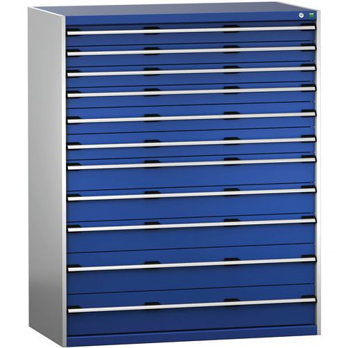 Armário da gaveta SL-13716-11.4 com 11 gavetas para carga pesada