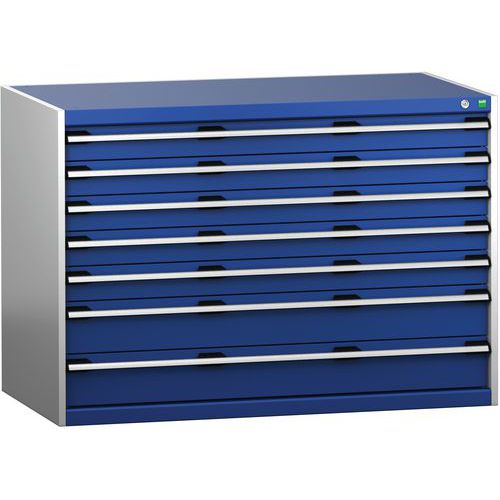 Armário de gavetas SL-1379-7.2 com 7 gavetas para carga pesada - BOTT Armário de gavetas SL-1379-7.2 com 7 gavetas para carga pesada - BOTT