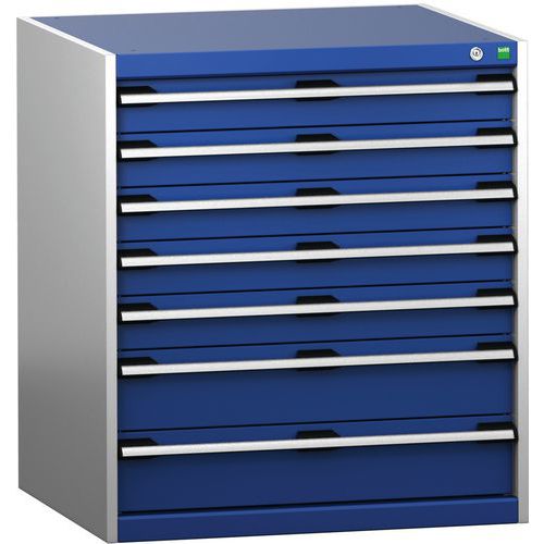 Armário de gavetas SL-879-7.2 com 7 gavetas para carga pesada - BOTT Armário de gavetas SL-879-7.2 com 7 gavetas para carga pesada - BOTT