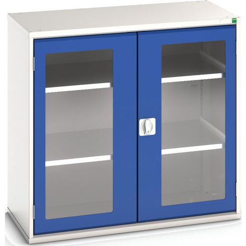 Portas transparentes do armário Verso com 2 prateleiras 1050x550x1000 Portas transparentes do armário Verso com 2 prateleiras 1050x550x1000