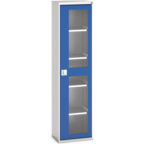 Portas transparentes do armário Verso com 4 prateleiras 525x350x2000 Portas transparentes do armário Verso com 4 prateleiras 525x350x2000