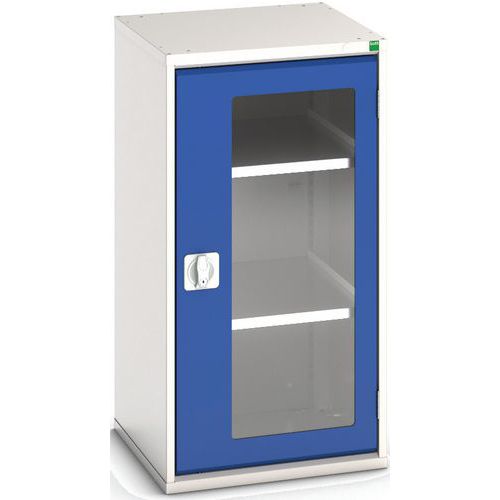 Portas transparentes do armário Verso com 2 prateleiras 525x550x1000 Portas transparentes do armário Verso com 2 prateleiras 525x550x1000