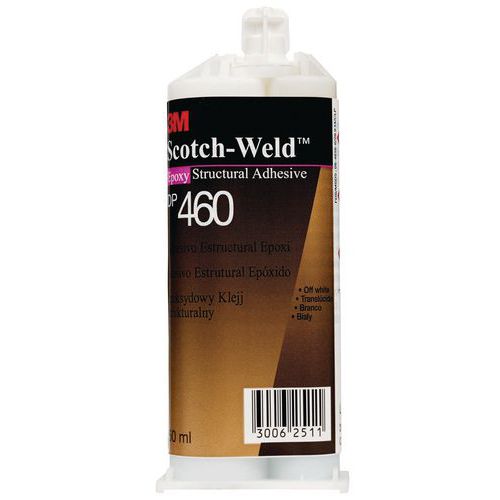 Cola estrutural de epóxi de dois componentes Scotch-Weld™ DP460 – branco – 50 ml – 3M™ Cola estrutural de epóxi de dois componentes Scotch-Weld™ DP460 – branco – 50 ml – 3M™