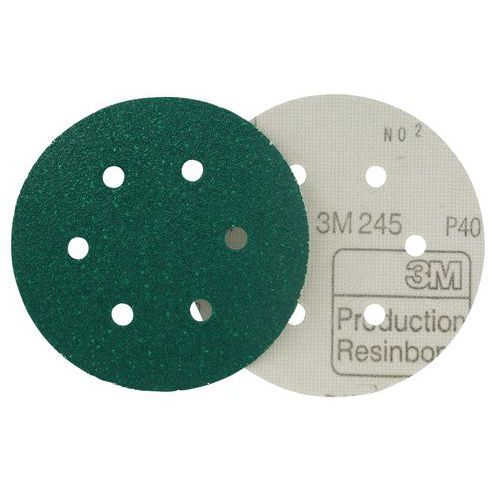 Disco abrasivo em suporte de papel Hookit™ 245 – 3M™ Disco abrasivo em suporte de papel Hookit™ 245 – 3M™