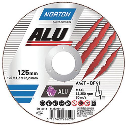 Disco de corte plano - Norton Disco de corte plano - Norton