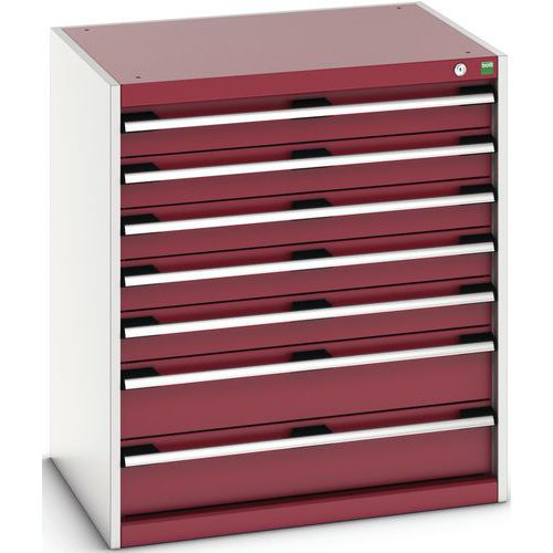 Armário de gavetas SL-869-7.4 com 7 gavetas para carga pesada - BOTT Armário de gavetas SL-869-7.4 com 7 gavetas para carga pesada - BOTT