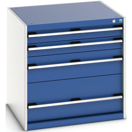 Armário de gavetas SL-878-4.2 com 4 gavetas para carga pesada - BOTT Armário de gavetas SL-878-4.2 com 4 gavetas para carga pesada - BOTT