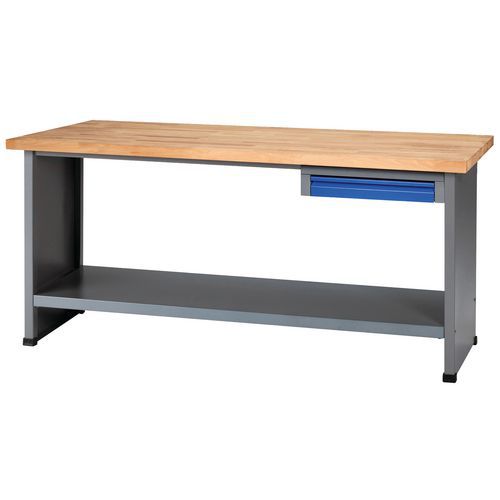 Bancada de trabalho FK 184 com unidade de gavetas – Küpper Bancada de trabalho FK 184 com unidade de gavetas – Küpper